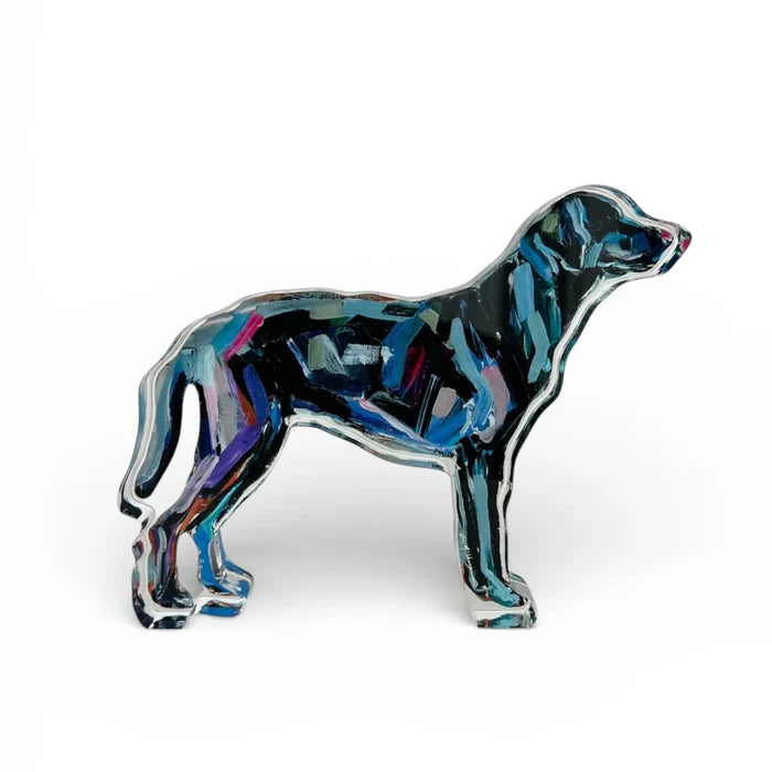 Acrylic Black lab