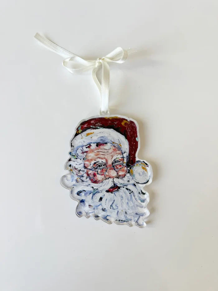 Acrylic Santa face Ornament