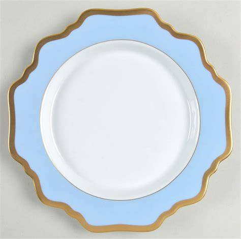 Anna Weatherley Annas Palette Dessert Plate Light blue