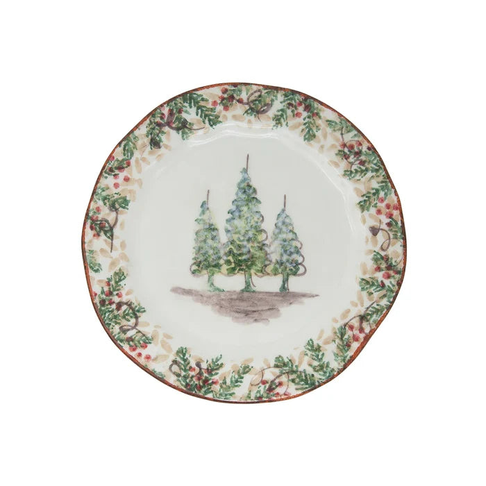 Arte Italica Natale Dinner Plate