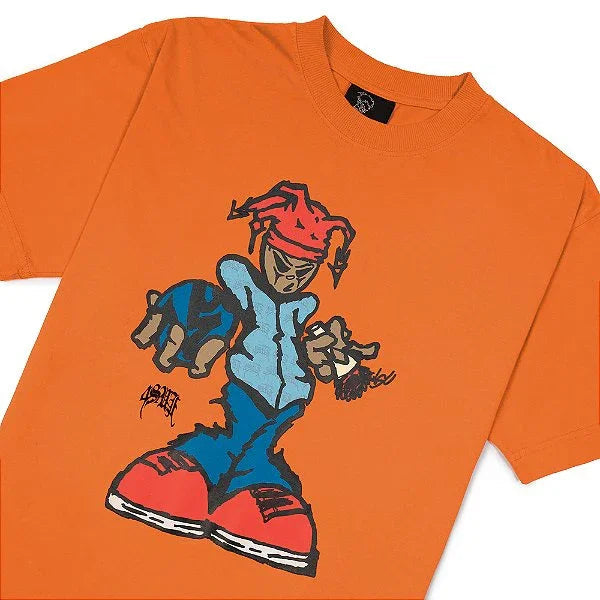 Camiseta Sufgang Joker $ Laranja - Four Street