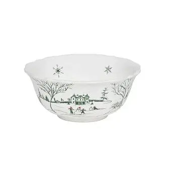 Country Estate Winter Frolic Cereal Bowl in Evergreen