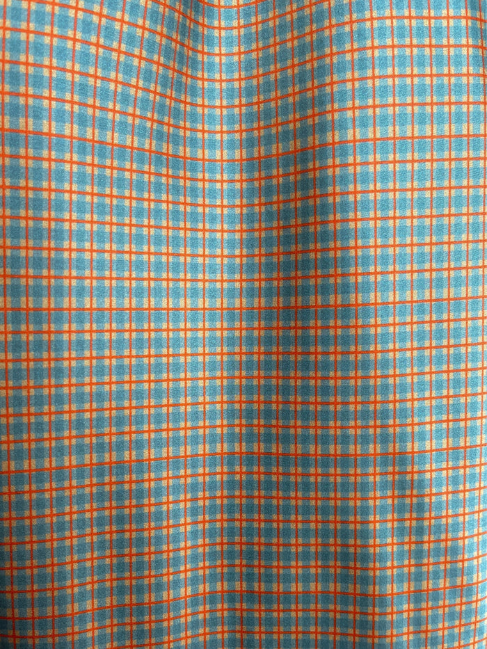 Drape Cami - Micro Plaid