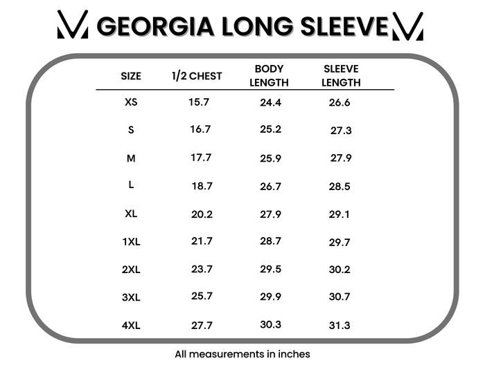 Georgia Long Sleeve Top - Pumpkin Spice by Michelle Mae
