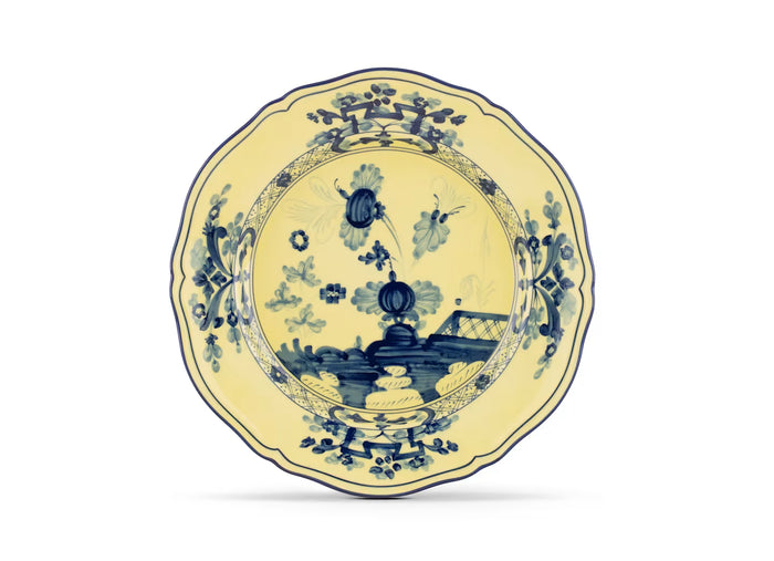 Ginori Oriente Italiano Flat Plate in Citrino
