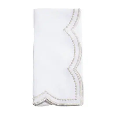 Golden Edged Embroidered Napkins
