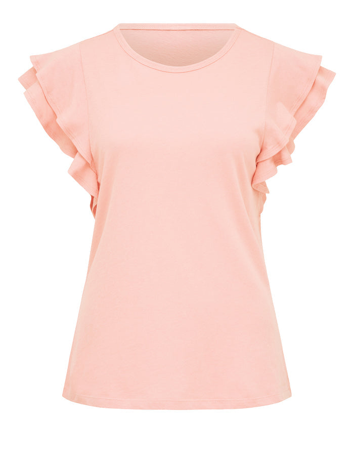 Hera Double Ruffle Top Forever New