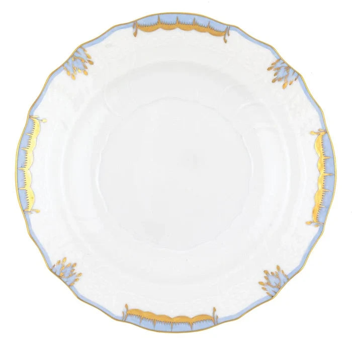 Herend Princess Victoria Light Blue Salad Plate