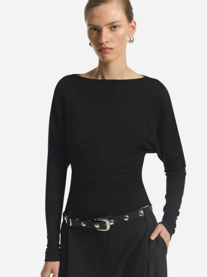 Juniper Marino Top - Black
