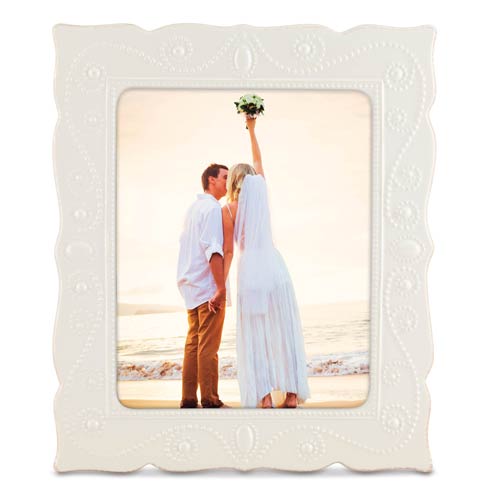 Lenox French Perle Decor White Frame 8X10