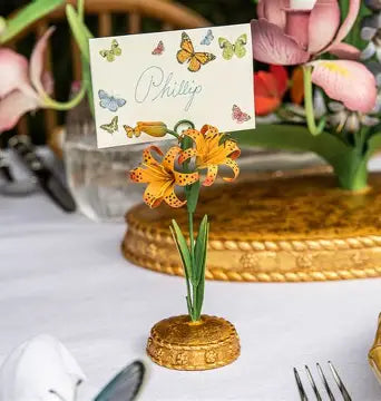 Meadow Walk Daffodil Placecard Holder