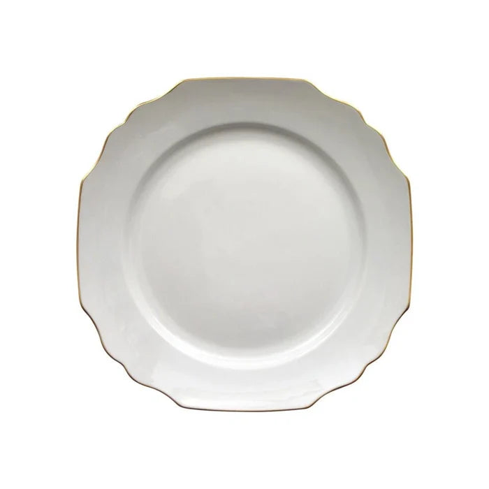Pickard Ultra White Georgian Dinner Plate