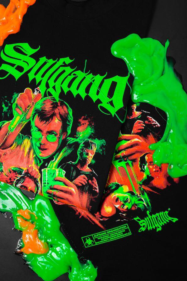 SUFGANG - Camiseta Scientist F&F Glow In The Dark "Preto" - Four Street