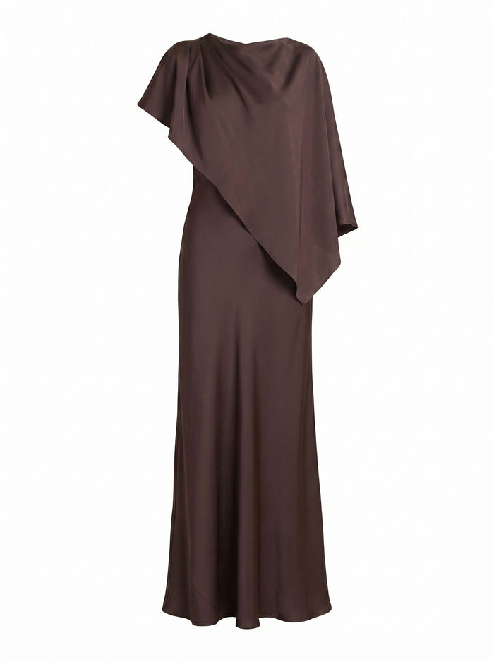 Zinnia Cape Maxi Dress Forever New