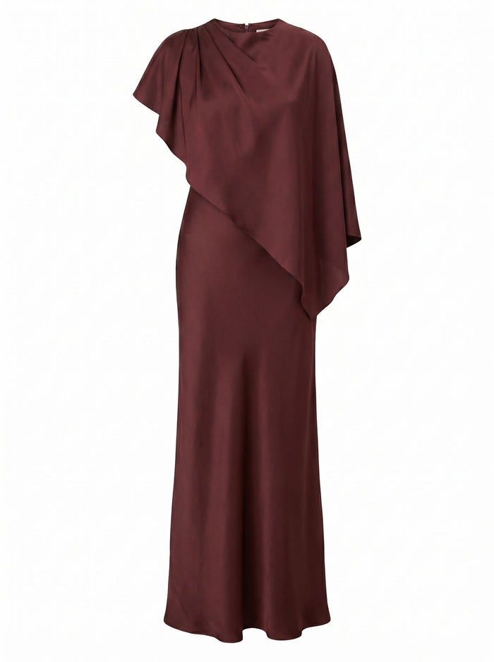 Zinnia Petite Cape Maxi Dress Forever New