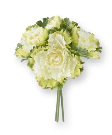11.5 inch cream cabbage bundle (3 stems)