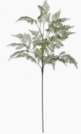 46 Inch real touch lace fern spray