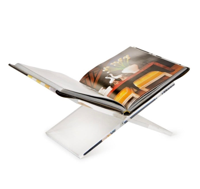 Acrylic book holder