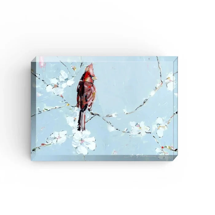 Acrylic Cardinal -always with you 5x7