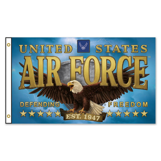 Air Force Eagle Emblem 3X5 Flag