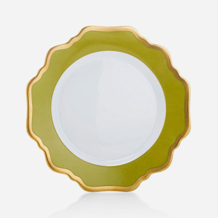 Anna Weatherley Annas Palette Dessert Plate Summer green