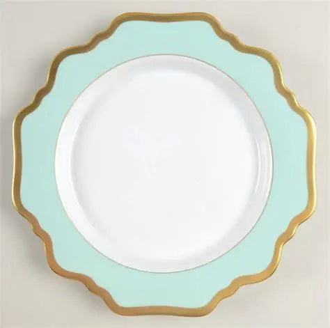 Anna Weatherley Annas Palette Dessert Plate teal