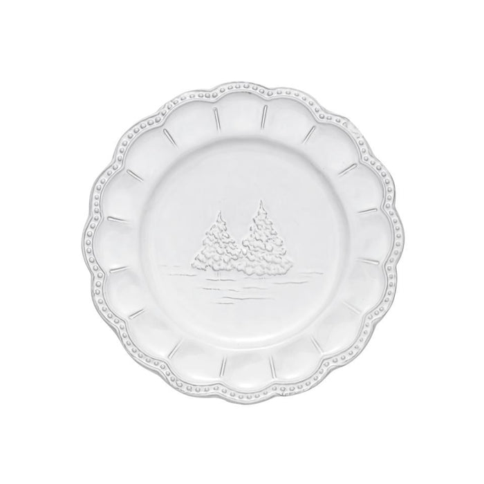 Arte Italica Bella Natale Salad/Dessert Plate