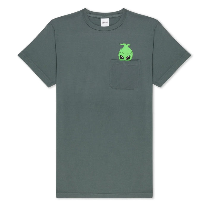 Bah Humbug Pocket Tee (Charcoal) - Camiseta - Four Street