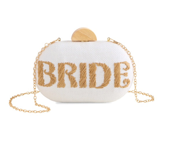 Bride Oval Clutch