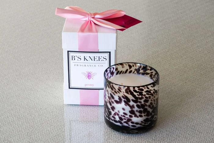 B's Knees candle  - Peony