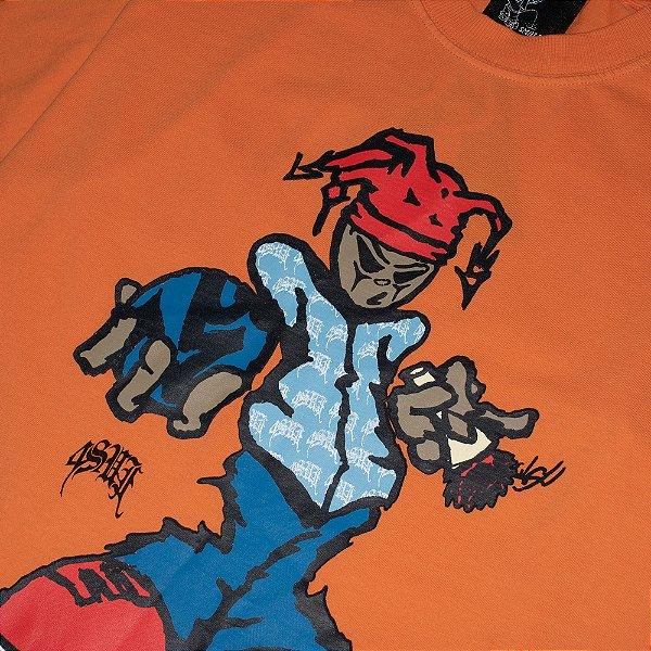 Camiseta Sufgang Joker $ Laranja - Four Street