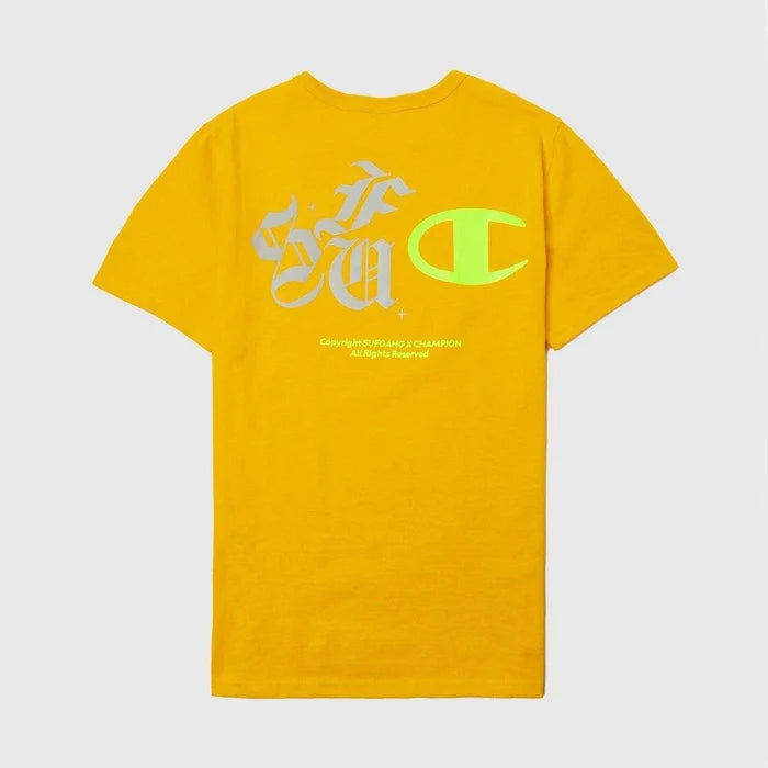 Camiseta x Champion Stars 3M Heritage Yellow - Four Street