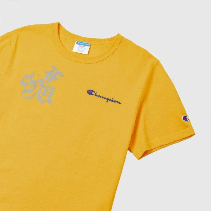 Camiseta x Champion Stars 3M Heritage Yellow - Four Street
