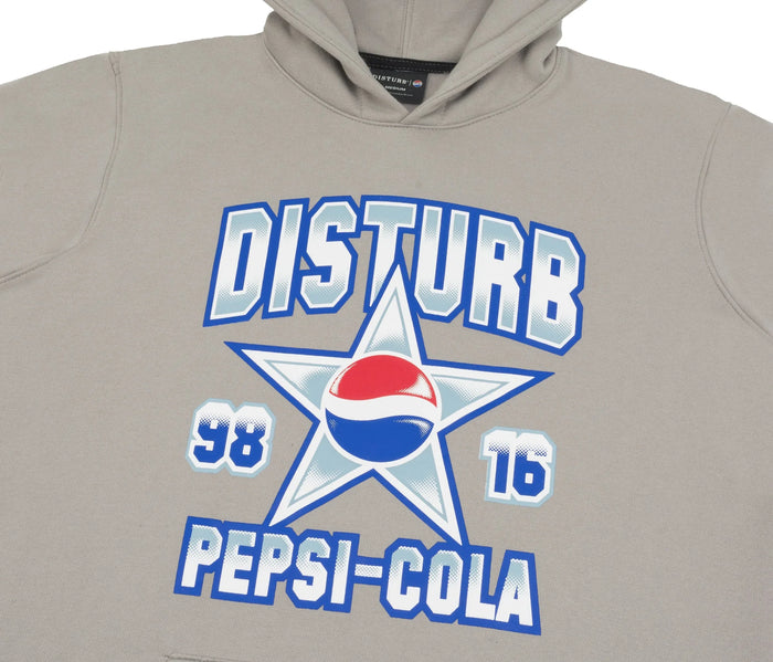 Cola Star Hoodie in Grey - Four Street