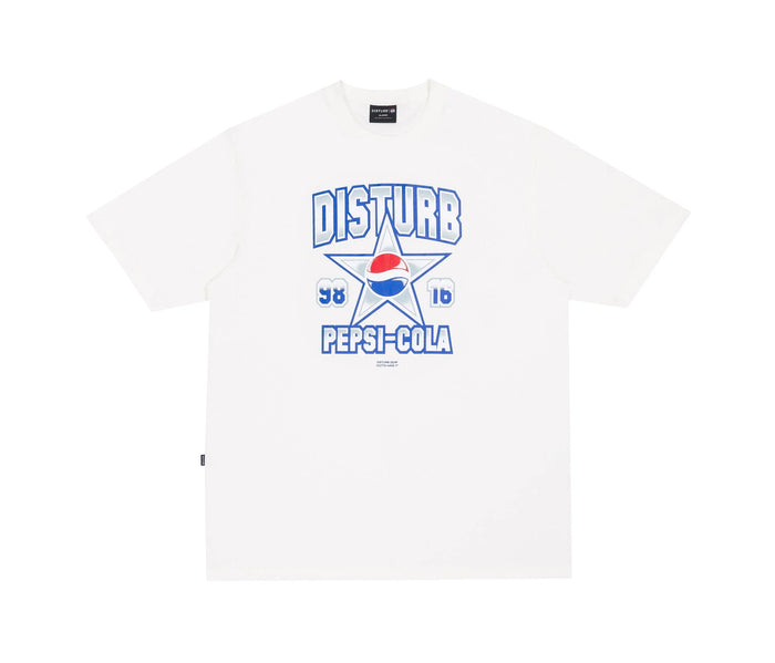 Cola Star Tee in Off-white - Four Street