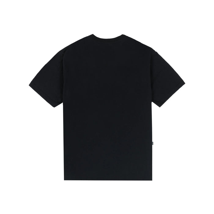 Cursive T-Shirt In Black - Four Street
