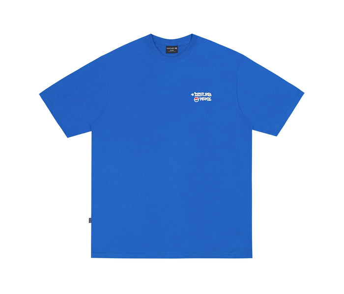 Drinking City Tee in Blue - Four Street