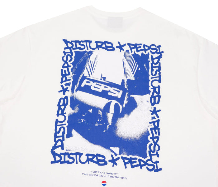 Drinking City Tee in Off-white - Four Street