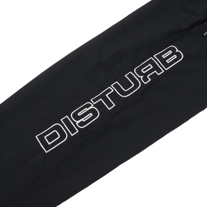 Euro Nylon Pants in Black - Four Street