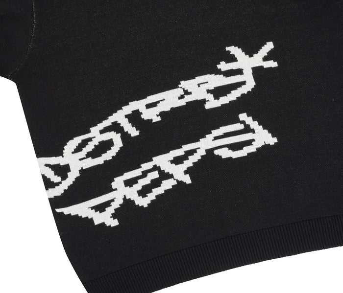Fusion Sweater in Black - Four Street