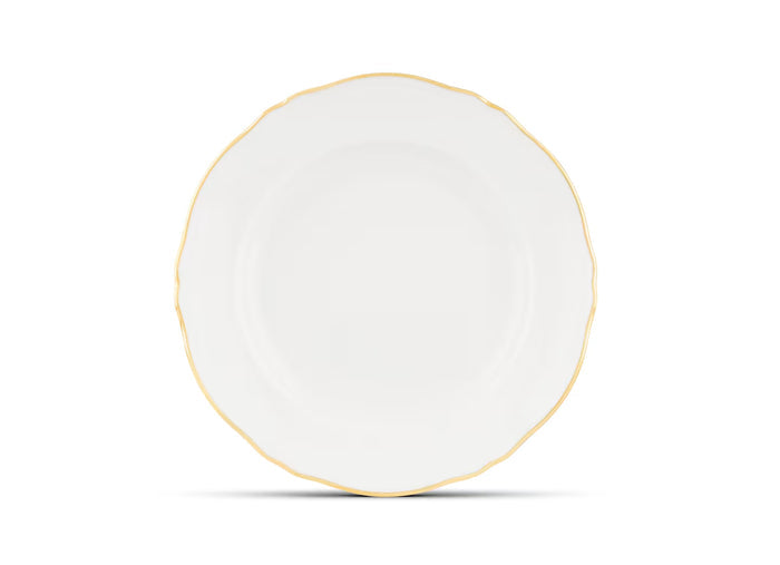 Ginori Corona Dessert Plate in Oro