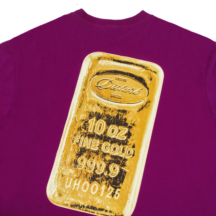 Goldbar T-shirt in Purple - Four Street