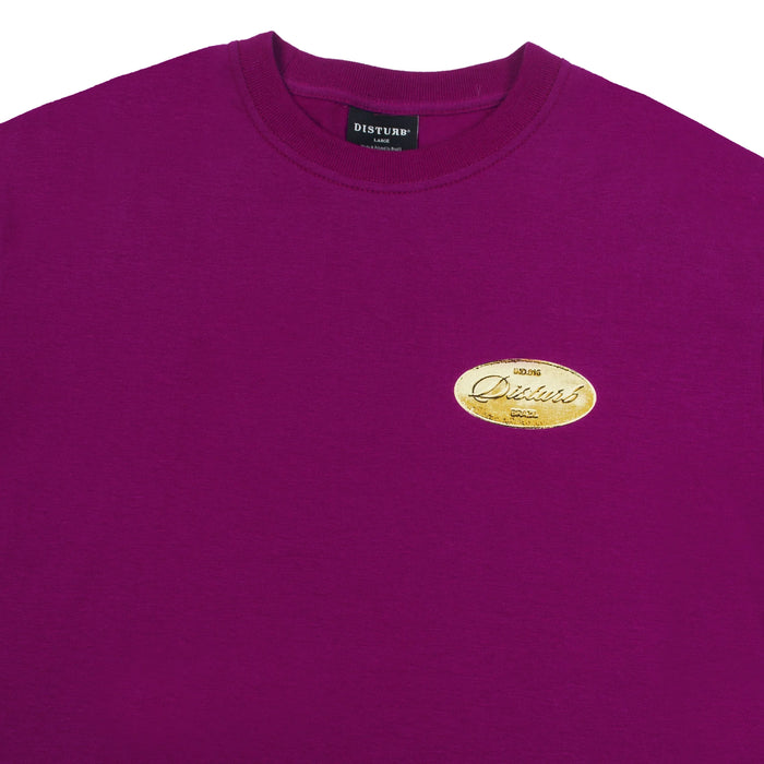 Goldbar T-shirt in Purple - Four Street