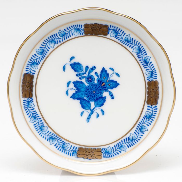 Herend Coaster in Blue