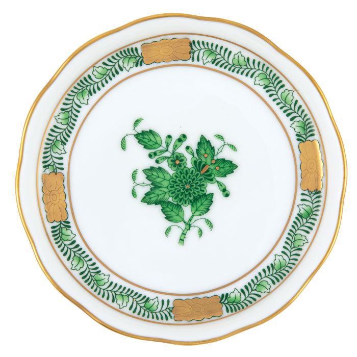 Herend Coaster in Green