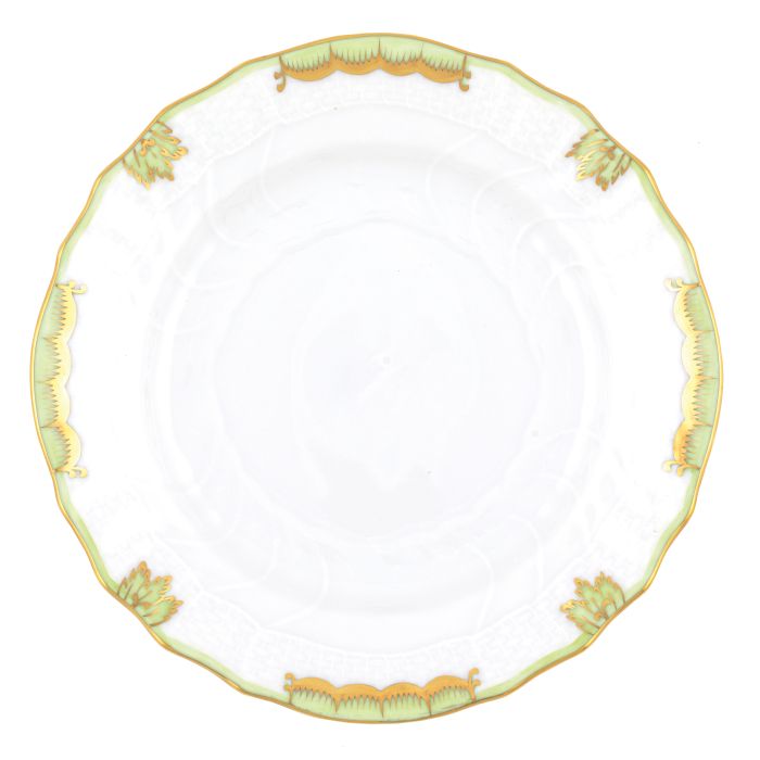 Herend Princess Victoria Green Bread and Butter Plate