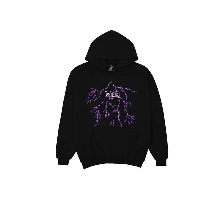 HOODIE SUFLIGHTINING BLACK - Four Street
