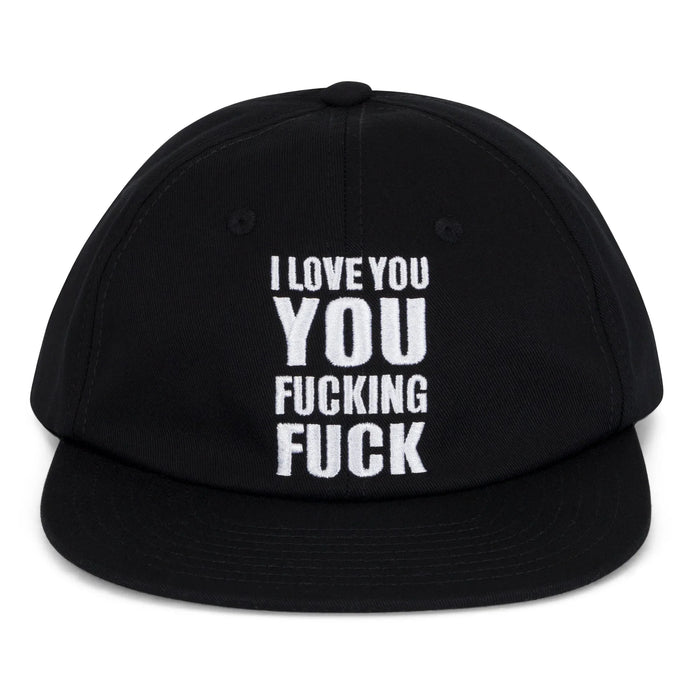 ILY Fuckin Fuck Strapback (Black) - Four Street