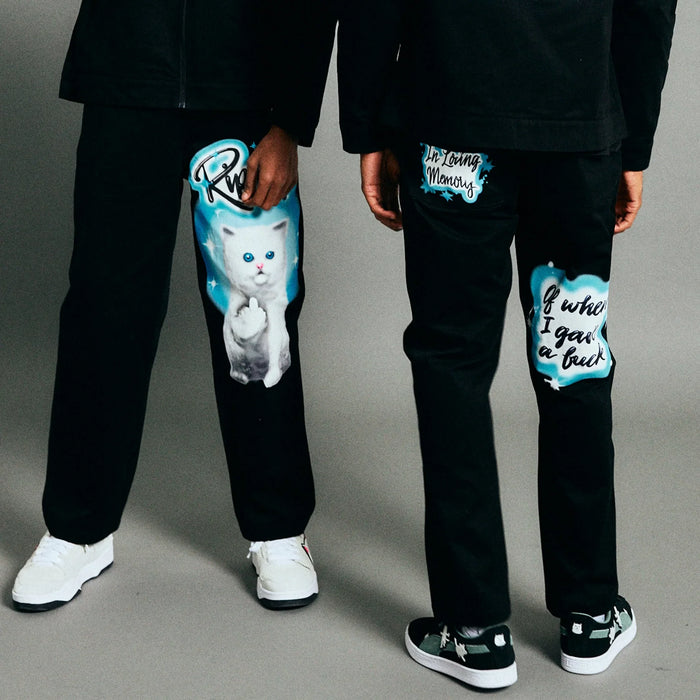 In Loving Memory Pants (Black) - Calça - Four Street