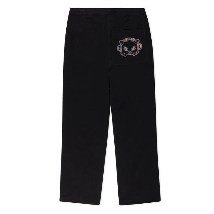 Kawaii Nerm Wide Leg Pants (Black) - Calça - Four Street